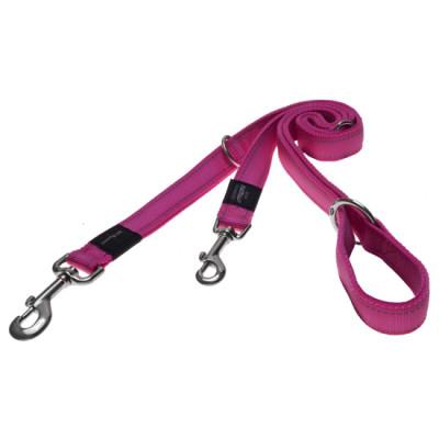 Rogz Multi-Lead Pink Lge