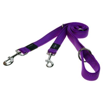 Rogz Multi-Lead Purple Lge