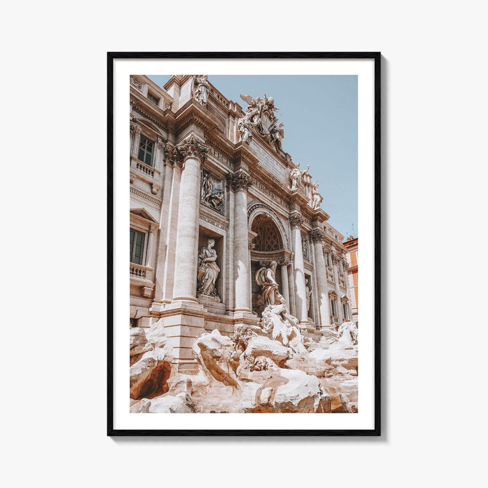 Rome Fine Art Photo Print, Trevi Fountain, Roma Italy Wall Decor, Photo Poster