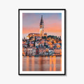 Rovinj Fine Art Photo Print, Istria Croatia, Adriatic Sea Rovigno Wall Decor Poster