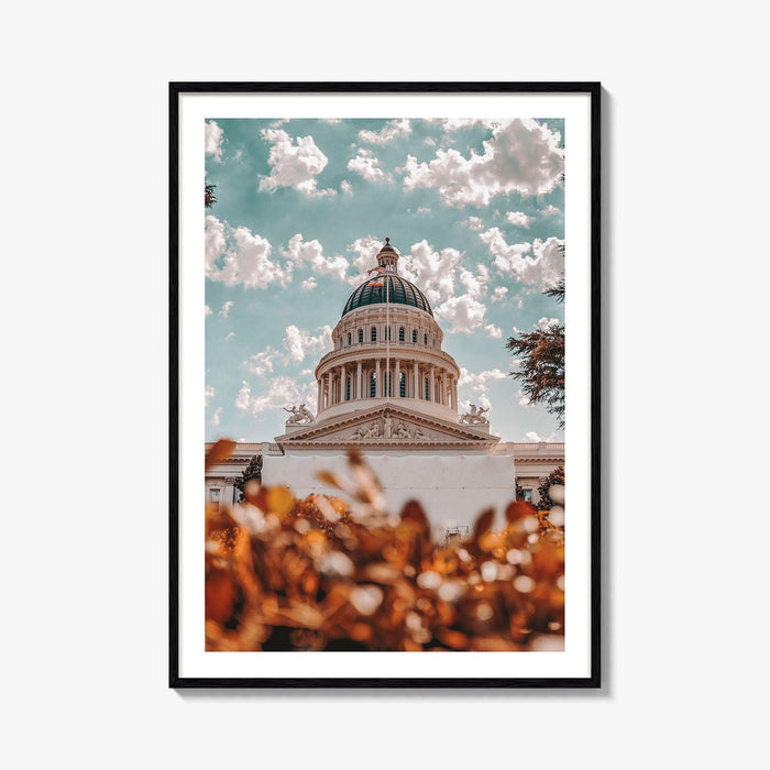 Sacramento Fine Art Photo Print, California City Wall Poster, Building, USA