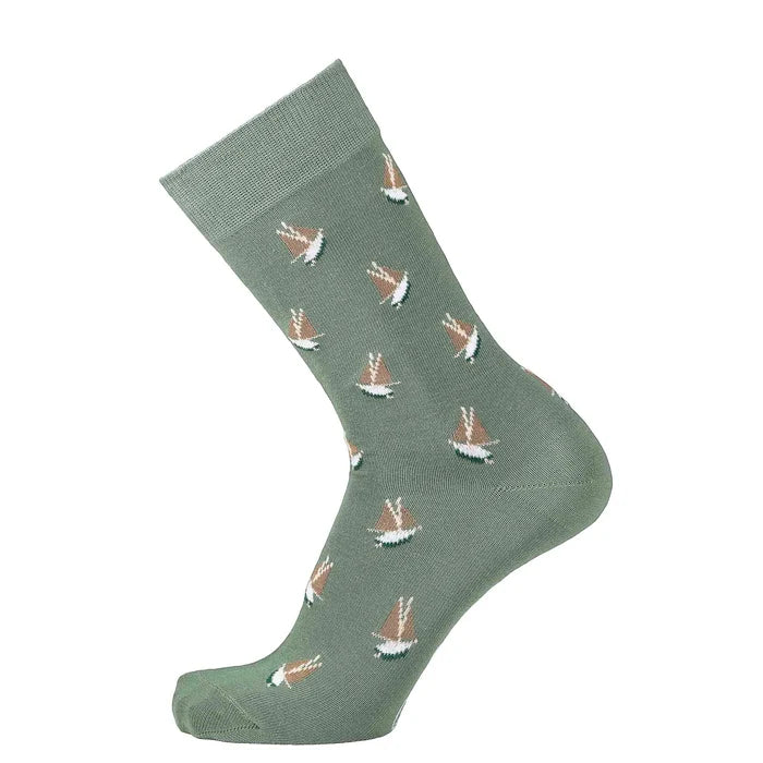 Sailboat Socks by Maison Broussaud x Armor-Lux