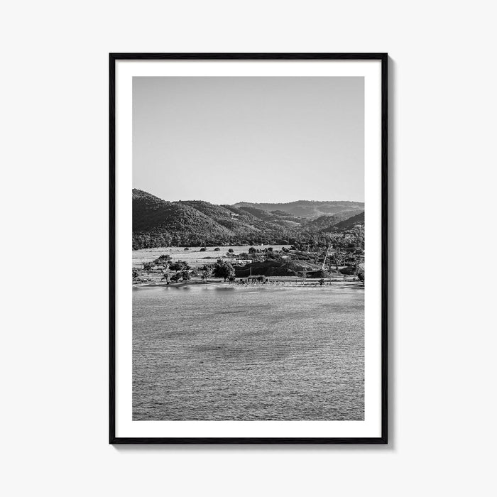 Saint Croix Black and White Fine Art Photo Print, Frederiksted US Virgin Islands Poster