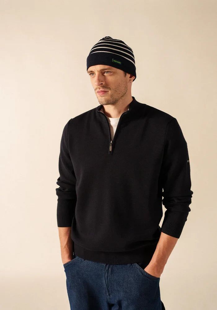 Saint James Glow-in-the-dark Striped Beanie