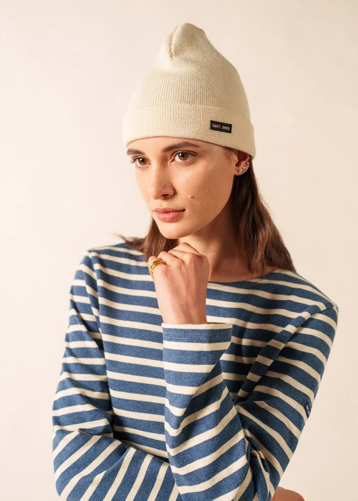 Saint James Pure Wool Fine Knit´Unis’ Beanie