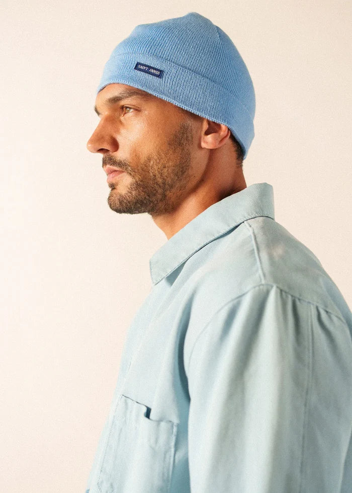 Saint James Pure Wool Fine Knit´Unis’ Beanie