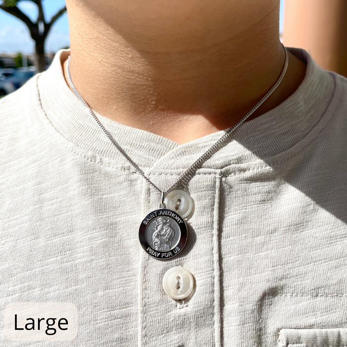 Saint Anthony Pendant - Happy Jewelers Fine Jewelry Lifetime Warranty