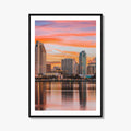 San Diego Skyline Fine Art Photo Print, California USA, Downtown Wall Decor Poster
