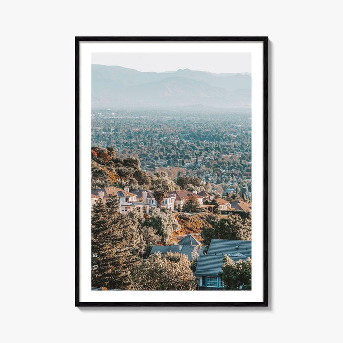 San Fernando Valley Fine Art Photo Print, West Hills Los Angeles California Poster