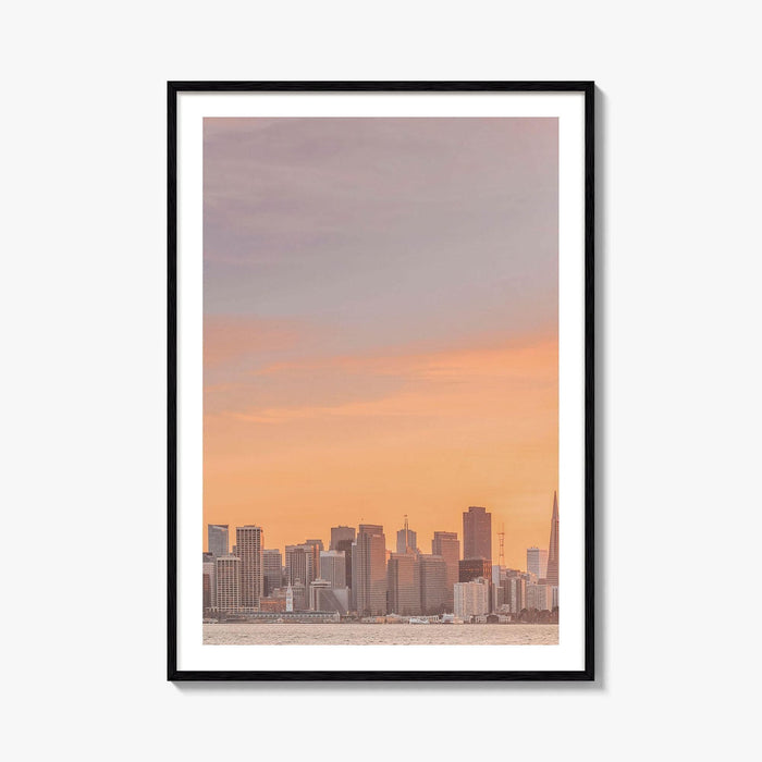 San Francisco Skyline Fine Art Photo Print, Bay Bridge, Treasure Island, California Poster, USA