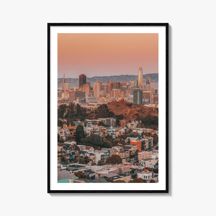 San Francisco Skyline Fine Art Photo Print, California, USA, Wall Decor, Poster