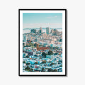 San Francisco Skyline Fine Art Photo Print, Corona Heights Park, California Wall Poster