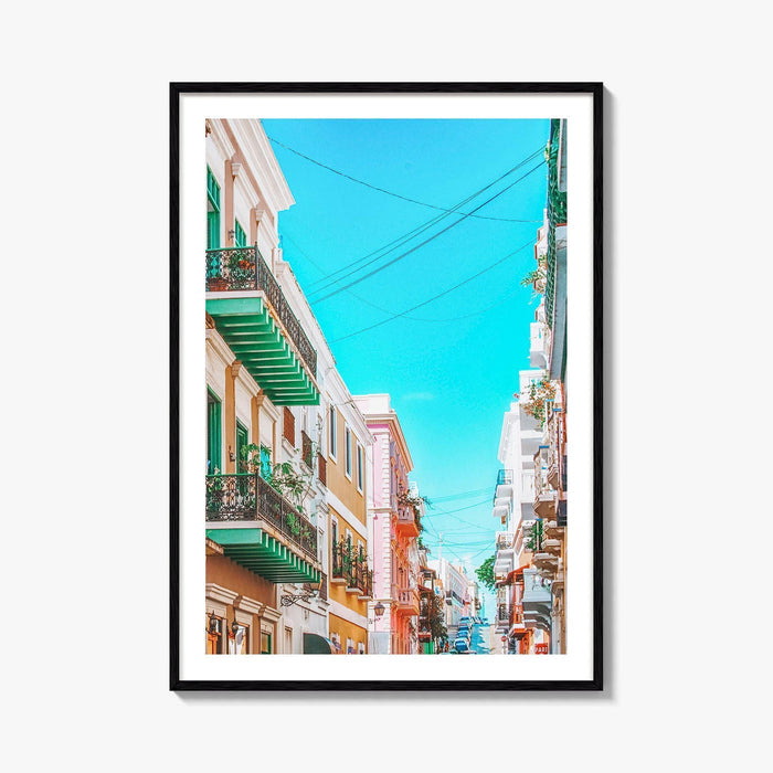 San Juan Fine Art Photo Print, Puerto Rico Wall Poster, Caribbean