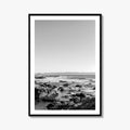 San Luis Obispo Black and White Fine Art Photo Print, Morro Bay Coastline Poster
