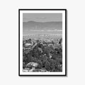 San Mateo Black and White Fine Art Photo Print, Bay Area California Poster