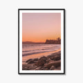 Santa Barbara Pink Fine Art Photo Print, California USA, Coastal Wall Poster