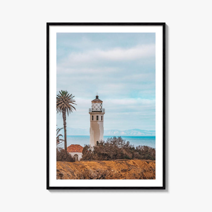 Santa Catalina Island Fine Art Photo Print, Lighthouse, California Coast, USA Poster