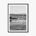 Santa Cruz Black and White Fine Art Photo Print, Wharf Monterey Bay California Poster