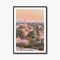 Santa Fe Skyline Fine Art Photo Print, New Mexico USA Downtown, Wall Decor Poster