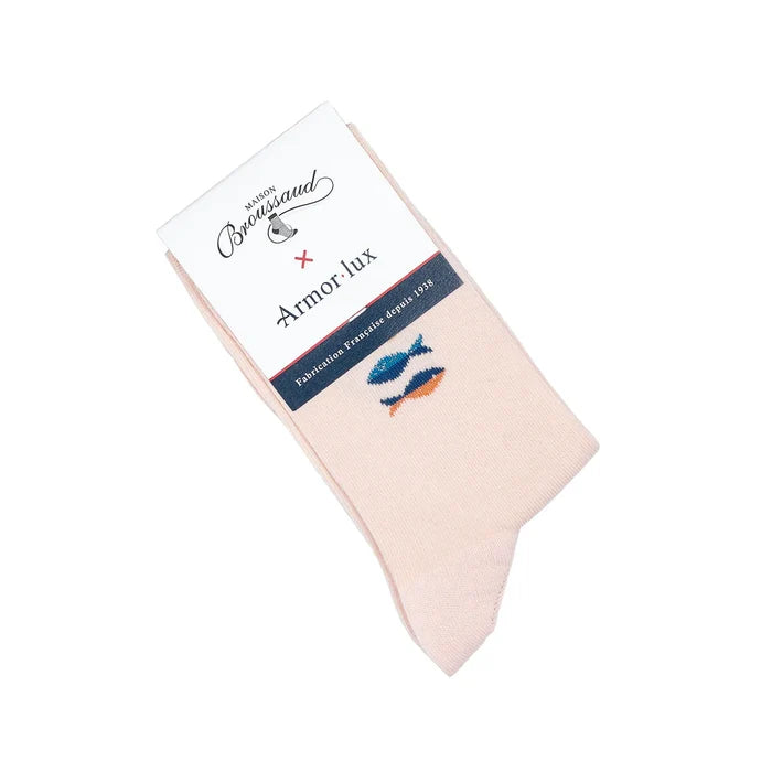 Sardine Socks by Maison Broussaud x Armor-Lux