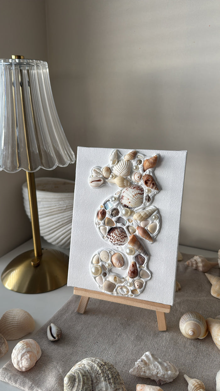 Seahorse Mini Canvas 🐚