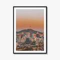 Seoul Skyline Fine Art Photo Print, Wall Decor, South Korea City Poster