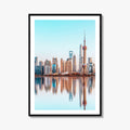 Shanghai Skyline Fine Art Photo Print, Wall Poster, Pudong, China