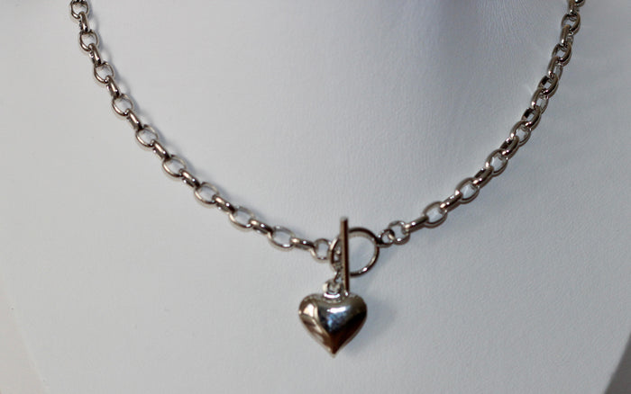 Silver Heart Necklace