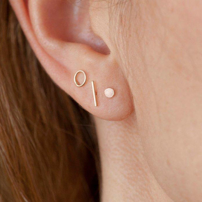 Single Circle Earring