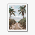 Smathers Beach Fine Art Photo Print, Key West, Florida Keys, Palm Trees, Poster