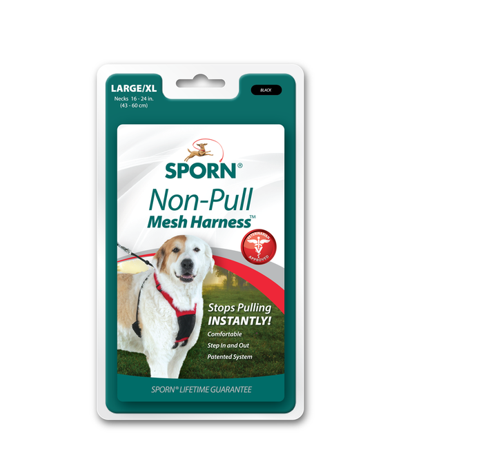Sporn Mesh Harness Black L/XL