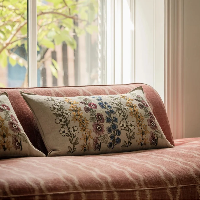 Spring Stems Lumbar Pillow