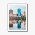 Springfield Massachusetts Skyline Fine Art Photo Print, Downtown, MA, USA, Wall Decor, Poster