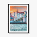 St Augustine Fine Art Photo Print, Bridge of Lions, Florida Poster