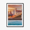 St Augustine Skyline Fine Art Photo Print, Florida, Bridge of Lions, Wall Poster