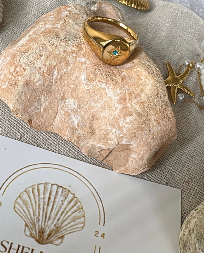 Star Signet Ring