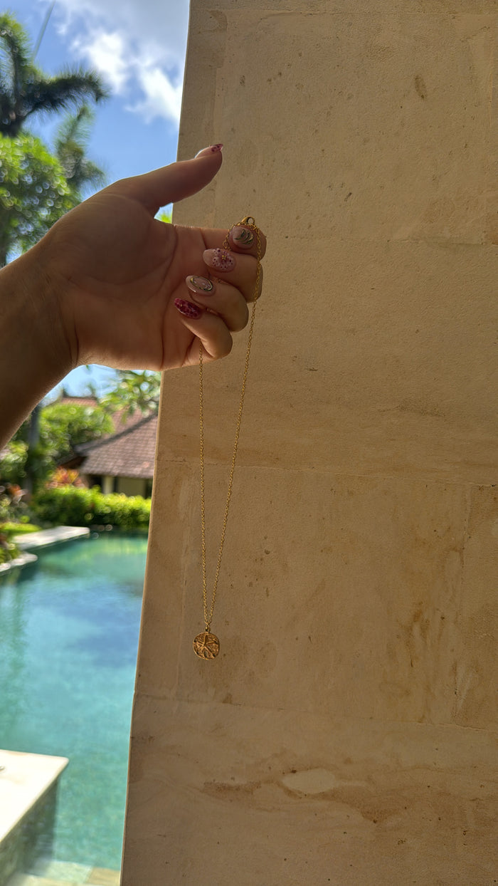 Starfish Sand Dollar Pendant Necklace