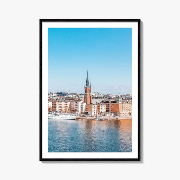 Stockholm Skyline Fine Art Photo Print, Sweden Wall Decor, City Poster