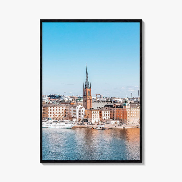 Stockholm Skyline Fine Art Photo Print, Sweden Wall Decor, City Poster