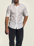 Stretch Royal Oxford - White