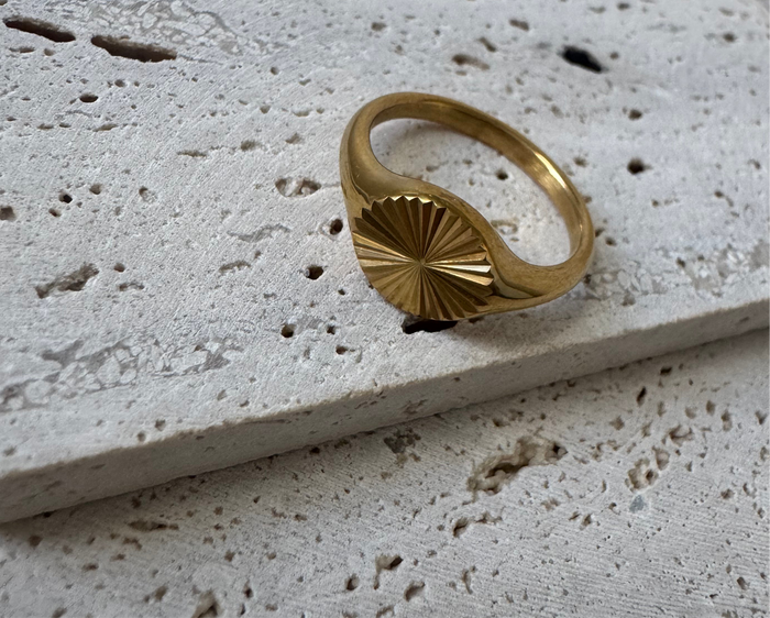 Sun Signet Ring