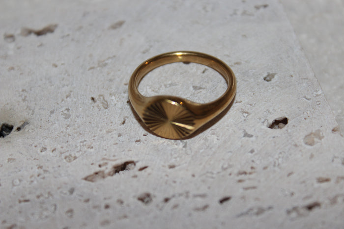 Sun Signet Ring