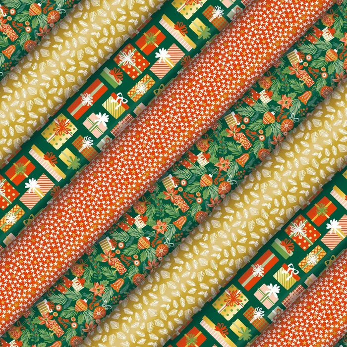 Sweet Christmas themed gift wrapping range by Clairefontaine