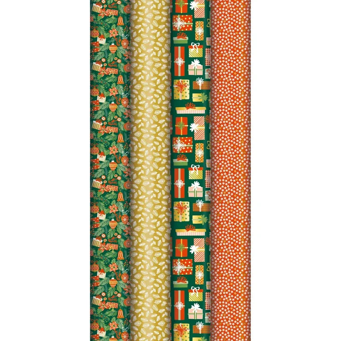 Sweet Christmas themed gift wrapping range by Clairefontaine