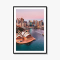 Sydney Skyline Fine Art Photo Print, Opera House, Harbour Bridge, Australia, Poster