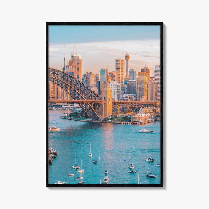 Sydney Skyline Fine Art Photo Print, New South Wales, Australia, Photo Poster