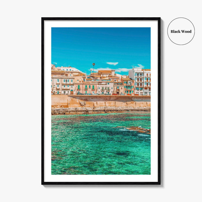 Syracuse Italy Fine Art Photo Print, Siracusa, Sicily Cityscape, Ortigia Poster