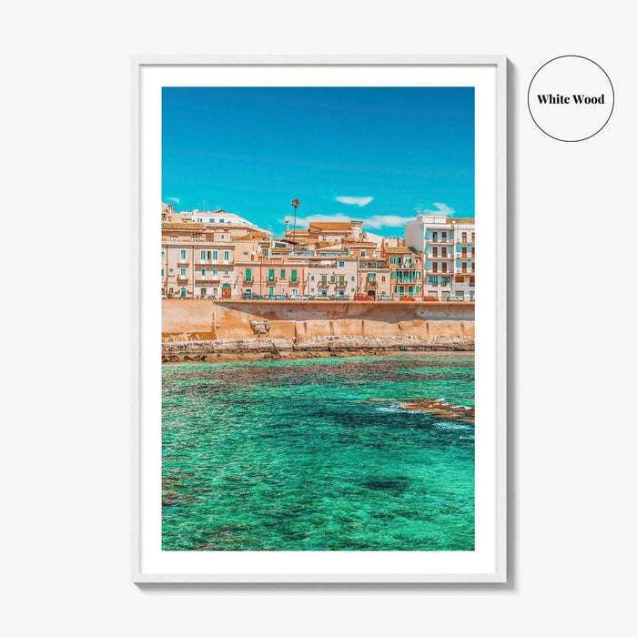 Syracuse Italy Fine Art Photo Print, Siracusa, Sicily Cityscape, Ortigia Poster