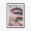 Taipei Fine Art Photo Print, Sakura Garden, Cherry Blossom, Taiwan, Wall Decor Poster