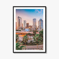 Tampa Skyline Fine Art Photo Print, Downtown, Florida USA Wall Decor Poster
